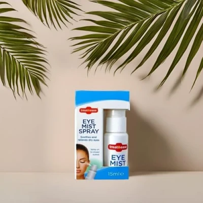 Image of Dry Eye Mist Spray 15ml Hydrating Tired Irritated Sore Strained Eyelids (1)