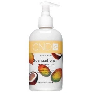 Image of CND CreativeSpa Hand &amp; Body Scentsations Lotion Mango Coconut 8.3floz