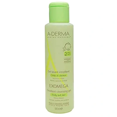 Image of A DERMA Exomega Control Emollient Foaming Gel Anti Scratching 500ml