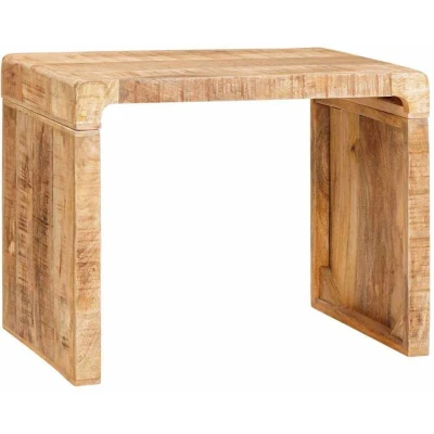 Image of vidaXL End Table Brown Solid mango wood