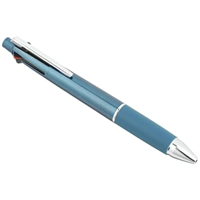Image of Uni Jetstream Multi Pen 4 and 1, 0.5mm Ballpoint (Black, Red, Blue, Green) Mechanical Pencil, Teal Blue (MSXE5100005.39)