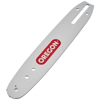 Image of Oregon Chainsaw Guide Bar, 10&quot; Reversible Blade, 25cm A041 Motor Mount, 3/8&quot; Low Profile Pitch, 1.3mm Gauge, fits Makita, Ryobi, Greenworks &amp; more