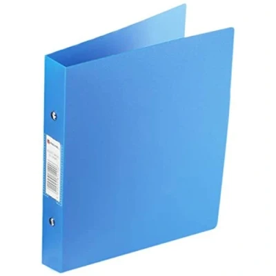 Image of Rexel Budget 2 Ring Binder A5, Blue, Pack of 1