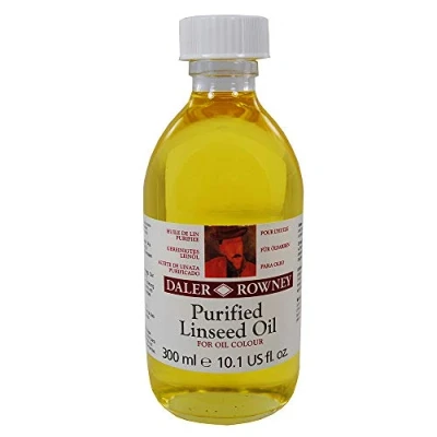Image of Daler Rowney Purified Linseed Oil 300ml