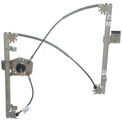 Image of 140448, 5140114 Window regulator VALEO 850773 Right Front electric without motor with comfort function VAUXHALL: Corsa Mk3
