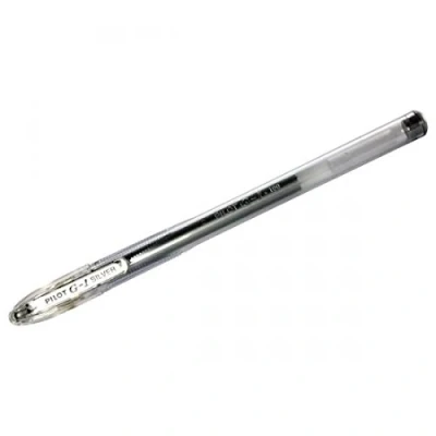 Image of Pilot G107 Gel Rollerball 0.7 mm Tip (Box of 12) Silver