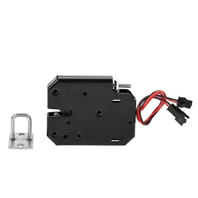 Image of Nikou Intelligent Electric Door Lock, 12V 2A Lock Force Magnetic for Access Control System Electromagnet Fail Safe, File Cabinet