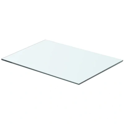 Image of vidaXL Shelf Panel Glass Clear 50x30 cm