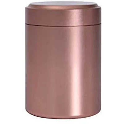 Image of Airtight Smell Proof Container New Aluminum Herb Stash Jar Tank (Pink)