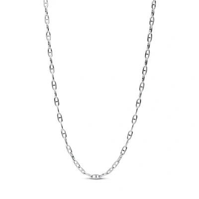 Image of Pandora Silver Anchor Chain Necklace