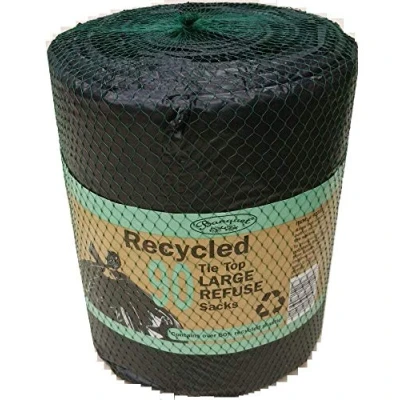 Image of 3 x Recycled tie top Large Refuse Sacks