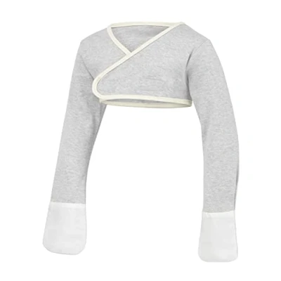 Image of ScratchSleeves Cross over Grey/Cream 2 3y