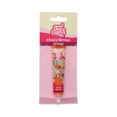 Image of FunCakes Choco Writer 25g (Various Colours) (Orange)