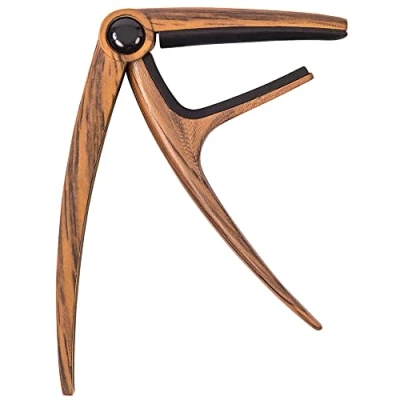 Image of Kinsman KAC309 Guitar Capo, Multi Sapele