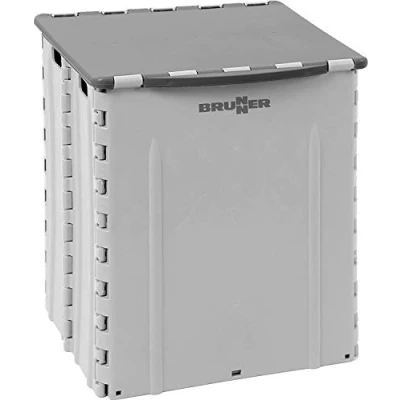 Image of BRUNNER Splitter foldable trash bin grey (packaging may vary)