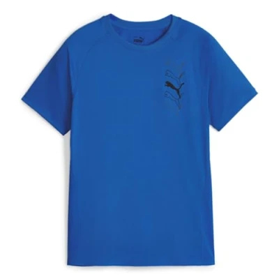 Image of Puma Fit Tee Ultra Blue Size: 9 10 Years