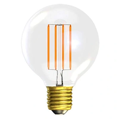 Image of Clear Globe Dimmable LED Filament Bulb 6W Bell Lighting Aztex