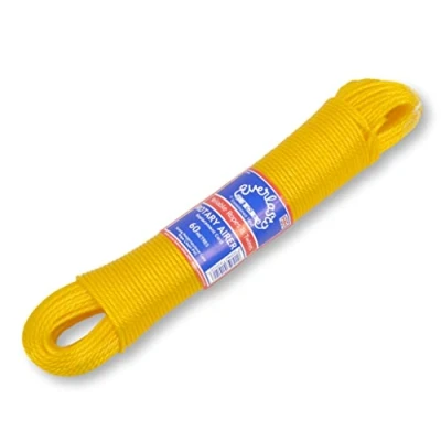 Image of EVERLASTO Yellow 60m PVC Rotary Replacement Line Clothes/Washing