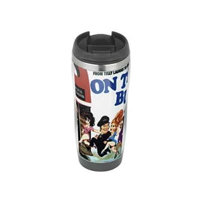 Image of Profiles On The Buses Classic Poster Travel Mug, Thermal Insulated Cup for Hot and Cold Beverages Drinks
