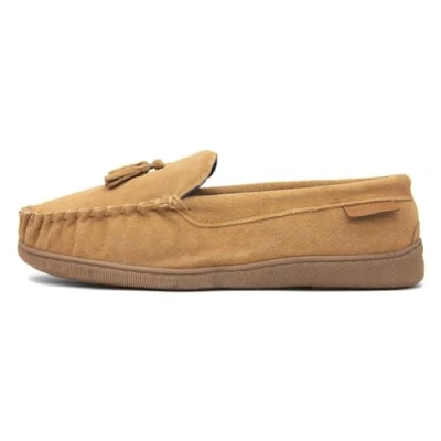 Image of Hush Puppies Men&#039;s Linus Slipper, Tan, 8 UK