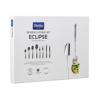 Image of Eclipse 58 Piece Cutlery Set In Gift Box