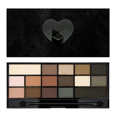Image of Makeup Revolution I Heart Palette of Shadows Black Velvet