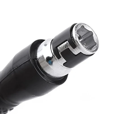 Image of TOPINCN Small Wrench, Double Headed L Shaped Socket Wrenches Spanner 1/4&#039;&#039; Hex Shank Power Hand Tools