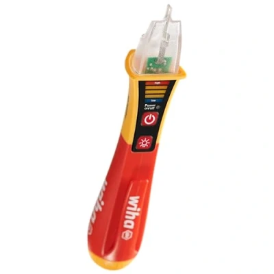 Image of Wiha SB 255 13 Volt Detector 12 1.000 V, Red Yellow, (43797)