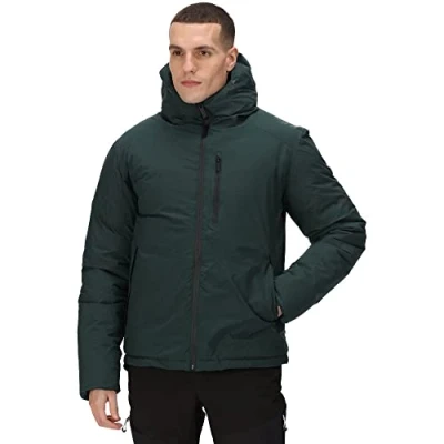 Image of Regatta Men&#039;s Colehurst Jackets Waterproof Insulated, Green Gables, XL UK