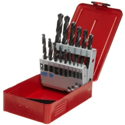 Image of Dormer A19020 HSS High Speed Steel Jobber Drill Bits with 118 Degree Standard Point, Set of 15