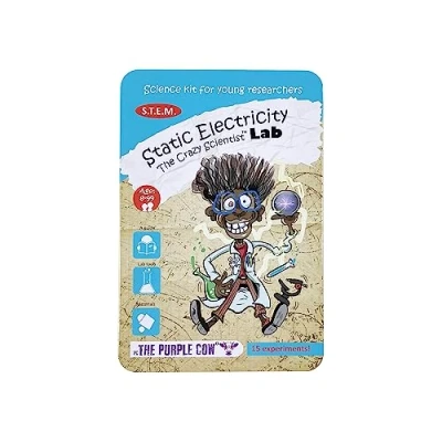 Image of The Purple Cow Crazy Scientist LAB Static Electricity Science Kit