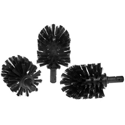 Image of Keuco Toilet Brush Head, Black/White, Plan