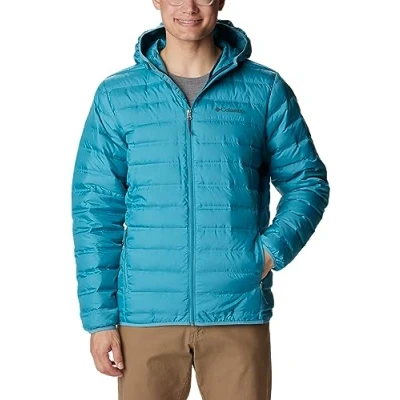Image of Columbia Men&#039;s Lake 22 Down Hooded Jacket, Puffer Shasta, Size XXL