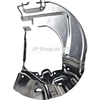 Image of 34116760849, 34116767647 Brake Disc Back Plate JP GROUP 1464202670 Front Axle Left BMW: 5 Saloon, Touring