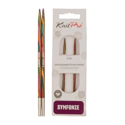 Image of KnitPro KP20422 3.5 mm Symfonie Interchangeable Special Circular Needles, Multi Color