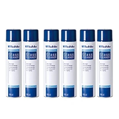 Image of Bohle Glass Cleaner 6 x 624g Spray Cans