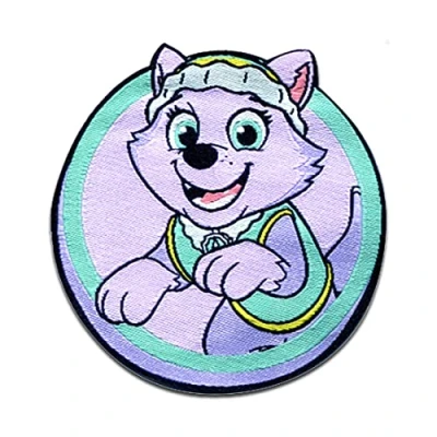 Image of Paw Patrol © Everest Iron on Patches Adhesive Emblem Stickers Appliques, Size: 2,36 x 2,44 inches