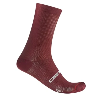 Image of Castelli Espresso SOCK Sports socks, Men&#039;s, Size: L/XL, Deep bordeaux