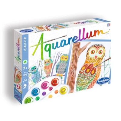 Image of Sentosphère Aquarellum Junior Owls