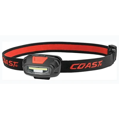 Image of Coast FL13R Wide Beam Camping Head Torch