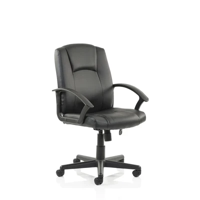 Image of Bella Executive Manager&#039;s Chair Black Leather EX000192