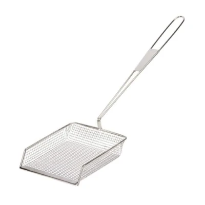 Image of Vogue J673 Chip Shovel 203mm Stainless Steel Cooking Utensil Kitchen Scoop Restaurant