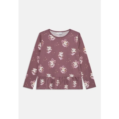 Image of Long sleeved top with flounce edge