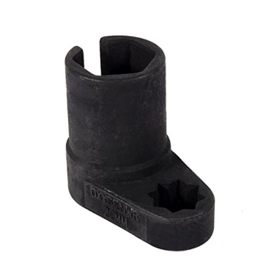 Image of Oxygen Sensor Socket, Fydun O2 Removal Tool Universal 22mm 1/2&#039;&#039; Offset Flare Nut Socket Wrench
