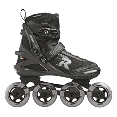 Image of Roces Unisex Adult Pic TIF Inline Skate, Black Light Grey, 46