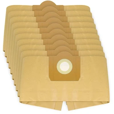Image of SPARES2GO Double Walled Filtration Large Bags for Karcher WD3 WD3P MV3 Wet &amp; Dry Vacuum Cleaner (Pack of 10)