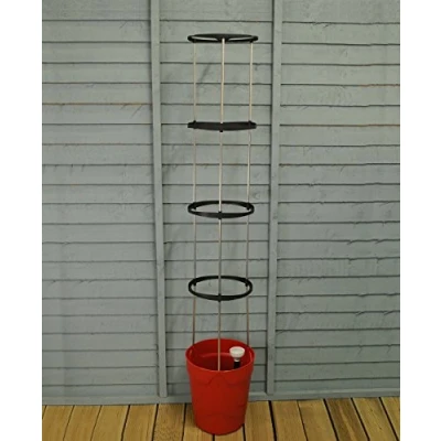 Image of Garland Self Watering Grow Pot Tower Red