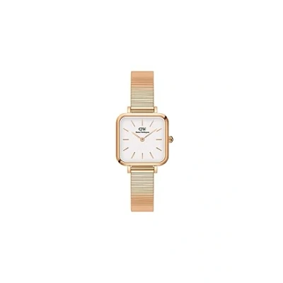 Image of Daniel Wellington Watch Quadro Studio Rose Gold White 22x22mm DW00100517