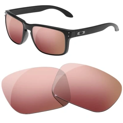 Image of HiCycle2 Polarized Replacement Lenses for Oakley Holbrook Xl Sunglass Multi Options (Pink)