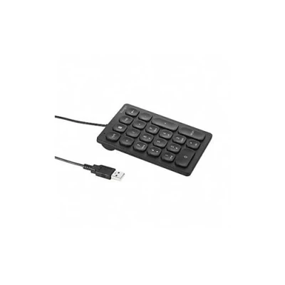 Image of Kensington Wired Numeric Keypad, 21 Key Number Pad with 4 Shortcut Keys, Quiet Scissor Compact USB A Keyboard, for Windows, macOS &amp; Chrome OS (K79820WW), Black